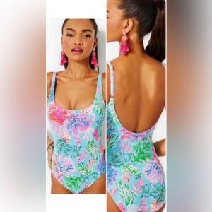 Lilly Pulitzer size 8 Brin swimsuit Cay to my heart new with tags